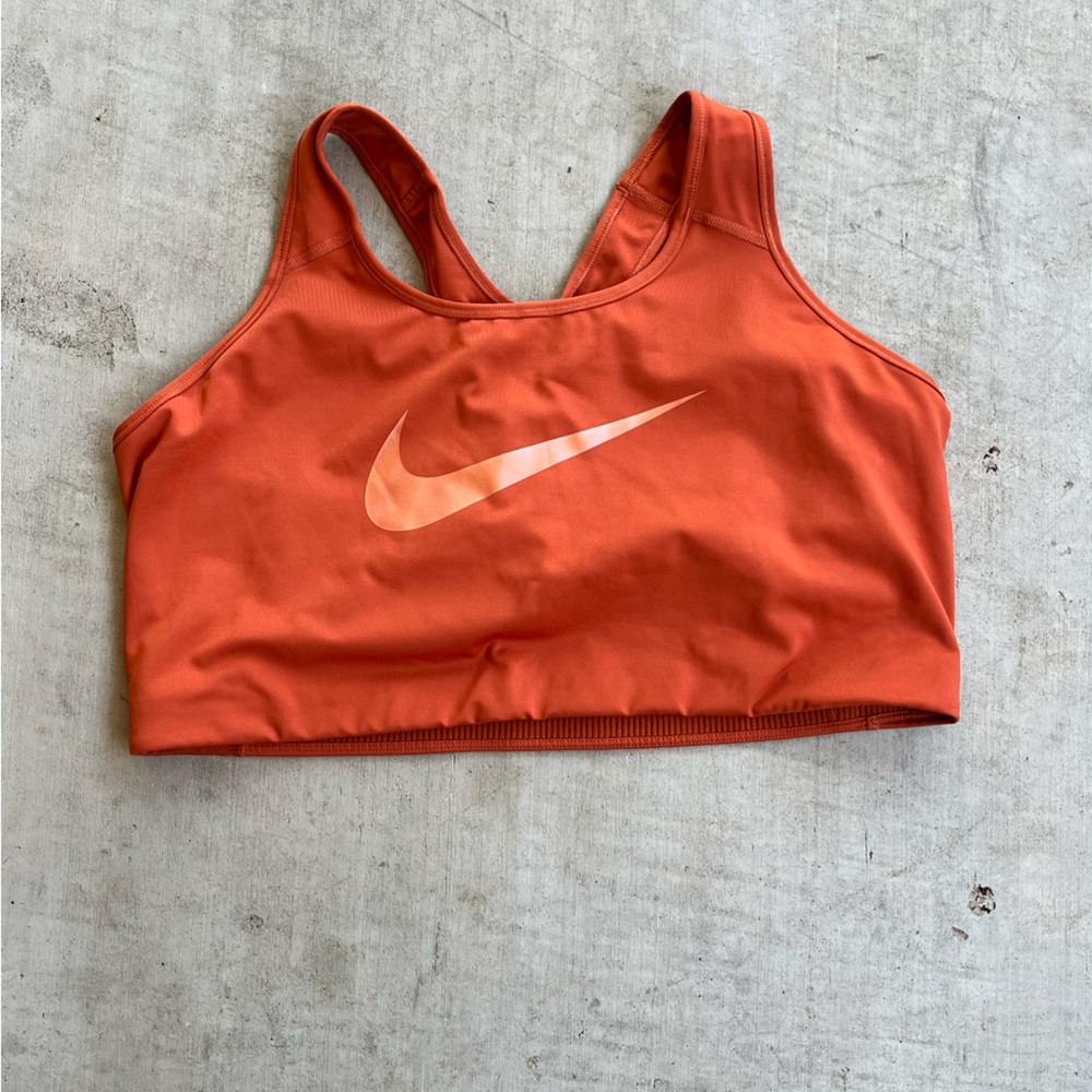 Nike swoosh bra